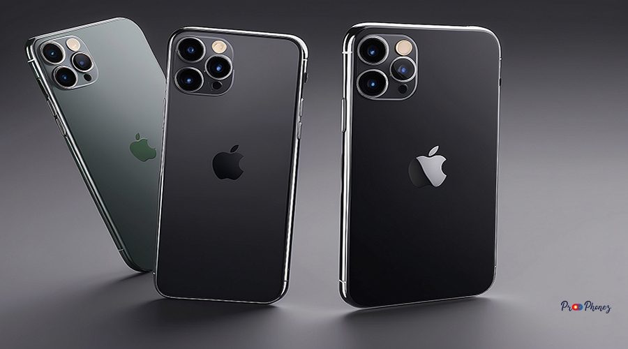 Antalya, Turkey - September 12, 2023 Newly released iPhone 15 pro max mockup set with back