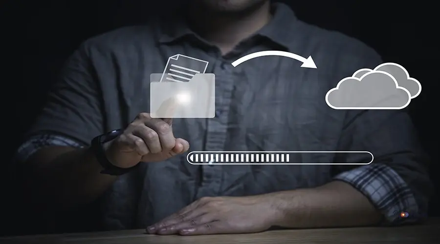 file-transfer-download-doc-sharing-database-digital-cloud-drive-storage-service-computer-network-technology-analytics-concepts File transfer download or doc sharing and database digital cloud drive storage service on computer network technology analytics concepts