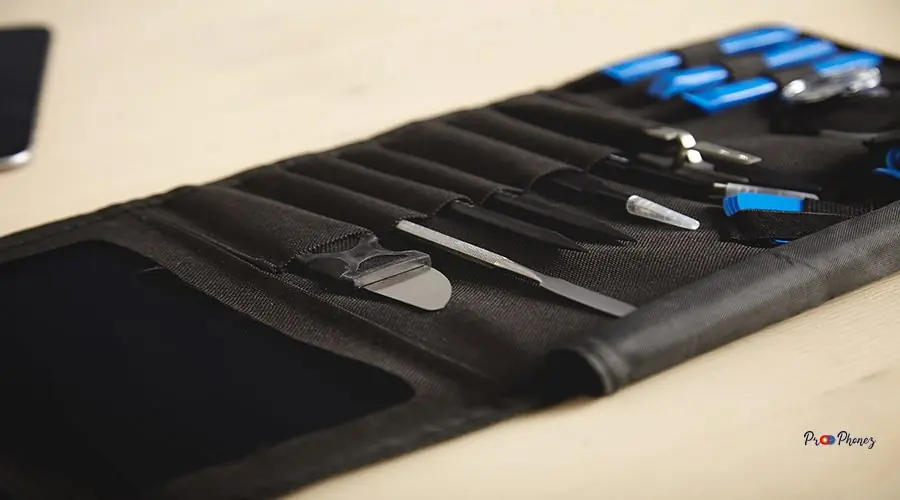Computer and phone repairment service Portable tool kit hoder with special tools for electronic repairment