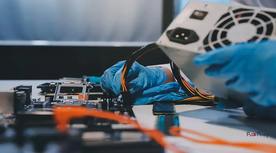 Electronics technician, electronic engineering electronic repair Electronics technician, electronic engineering electronic repair, electronics measuring and testing, repair and maintenance concepts.