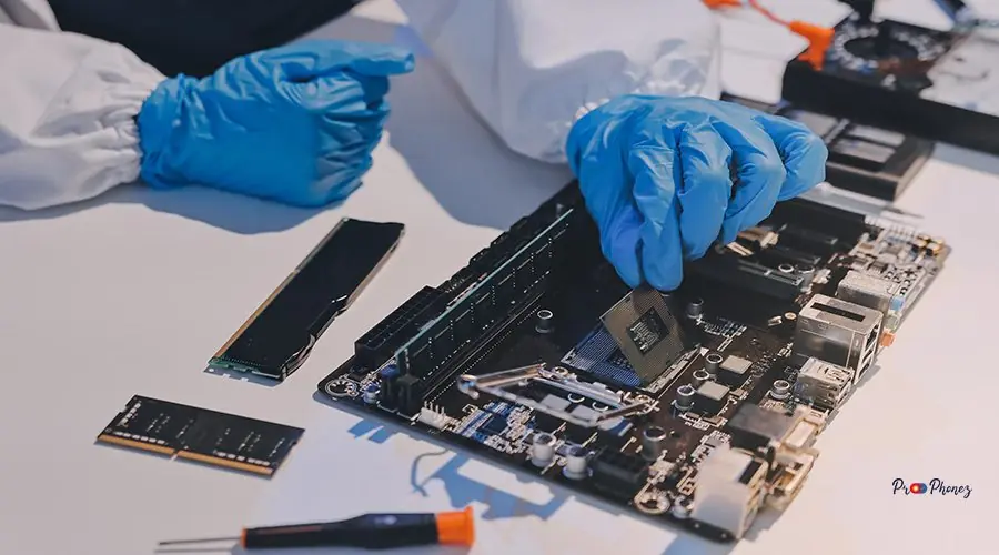 Electronics technician, electronic engineering electronic repair Electronics technician, electronic engineering electronic repair, electronics measuring and testing, repair and maintenance concepts.